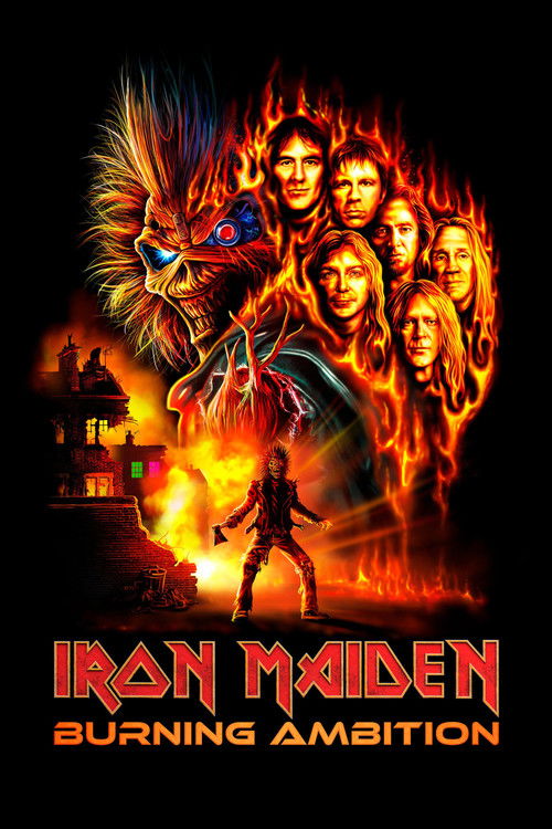 פוסטר Iron Maiden: Burning Ambition